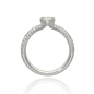 Forevermark Gyémánt Gyűrű 54-es méret (B30209)